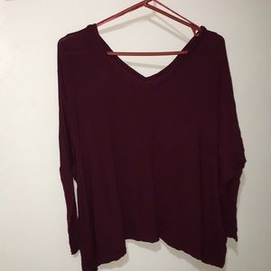 Flowy long sleeved shirt